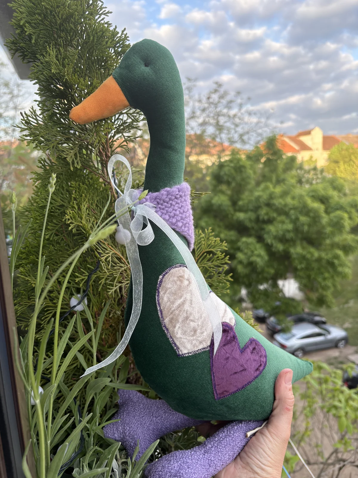Gâscă Verde cu Fundă